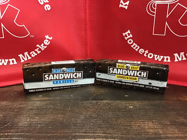 Blue Bell - Ice Cream Sandwiches