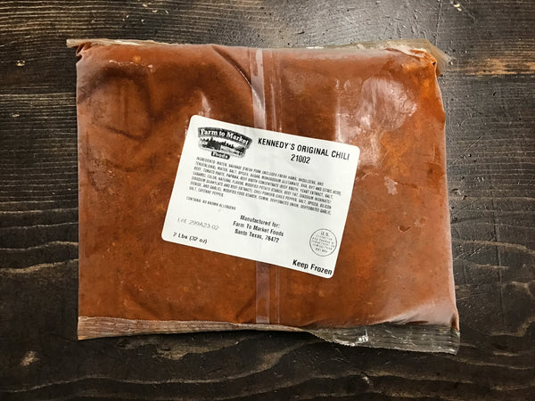 Farm to Market Foods - Kennedy's Original Chili
