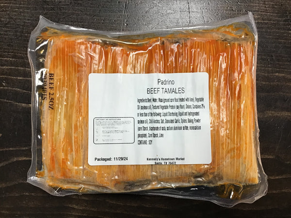 Padrino's - Beef Tamales