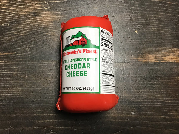 Wisconsin's Finest - Midget Longhorn Style Cheddar